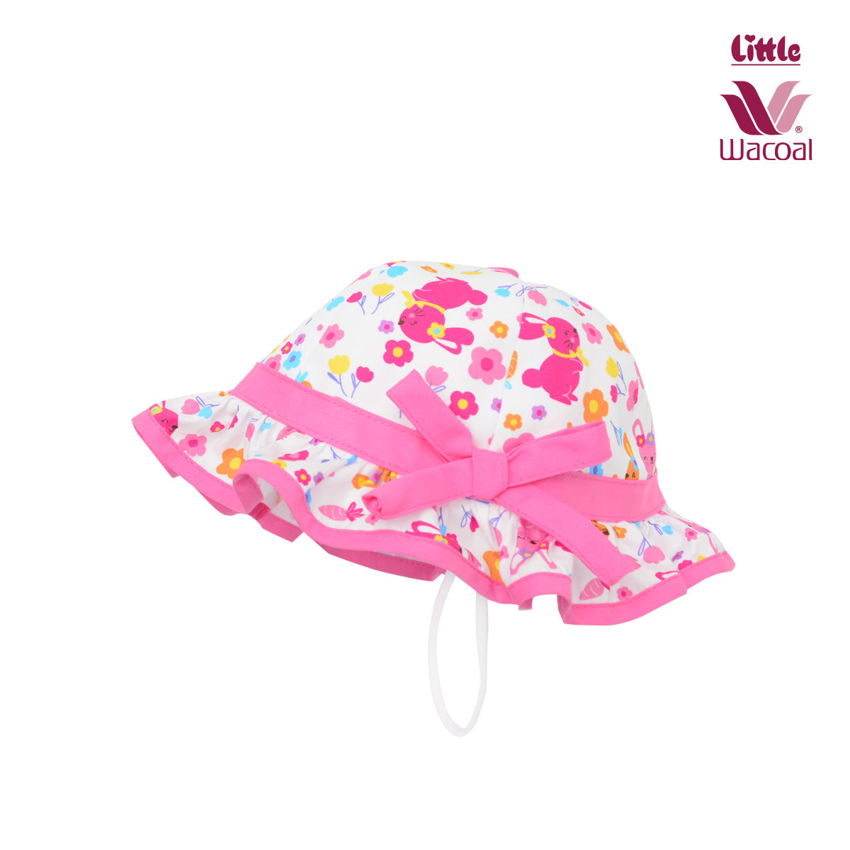 Little Wacoal หมวกทรงบักเก็ตสำหรับเด็กเล็ก1เดือน-1ขวบ LA7BC