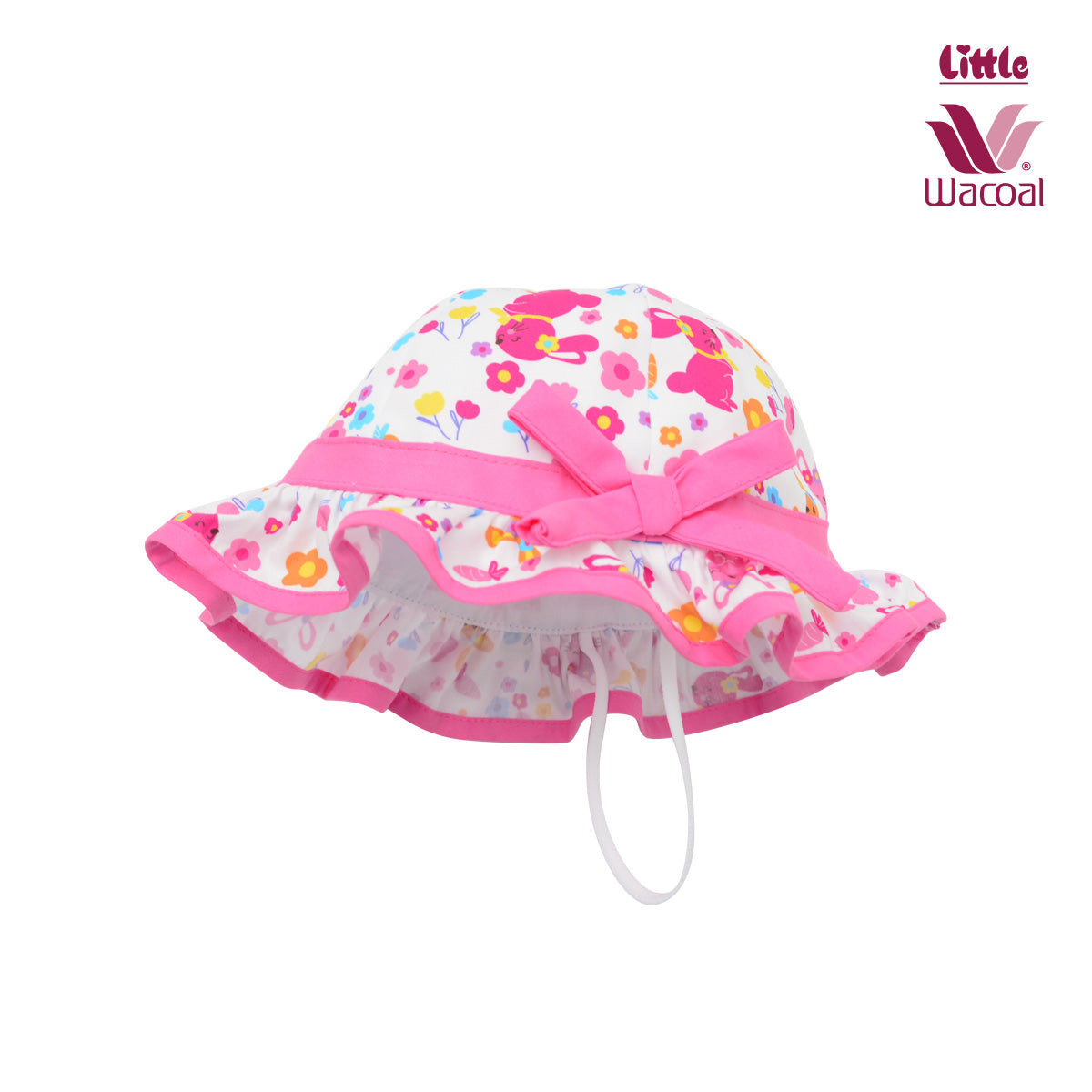 Little Wacoal หมวกทรงบักเก็ตสำหรับเด็กเล็ก1เดือน-1ขวบ LA7BC