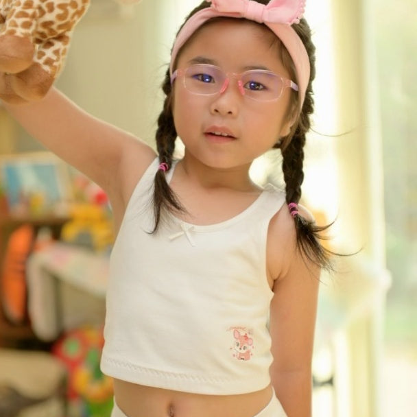 Amusant เสื้อบังทรงสั้นผ้ายืด Cotton Spandex EH2G81&EH2G80