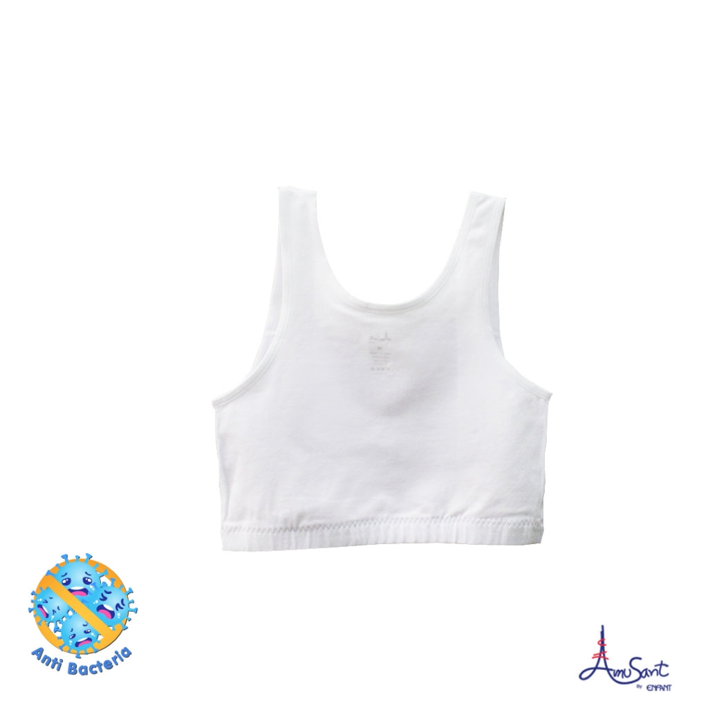 Amusant เสื้อบังทรงซับใยฟองน้ำ แอนตี้-แบคทีเรีย (มีฟองน้ำ)