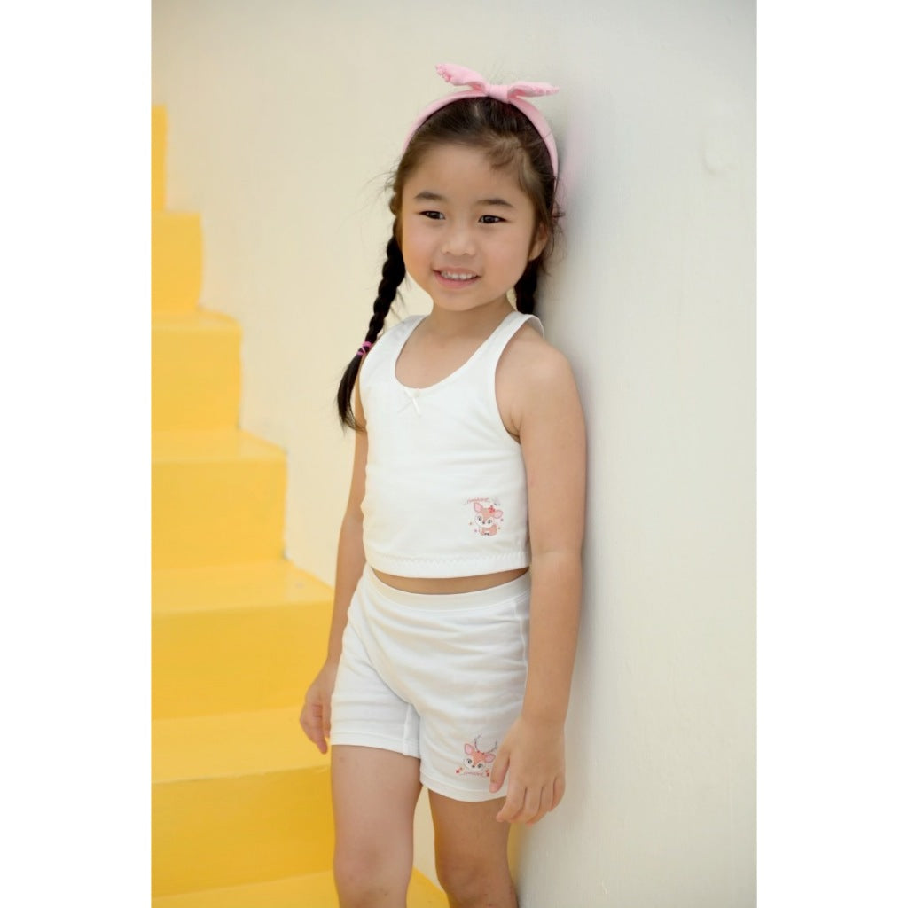 Amusant เสื้อบังทรงสั้นผ้ายืด Cotton Spandex EH2G81&EH2G80