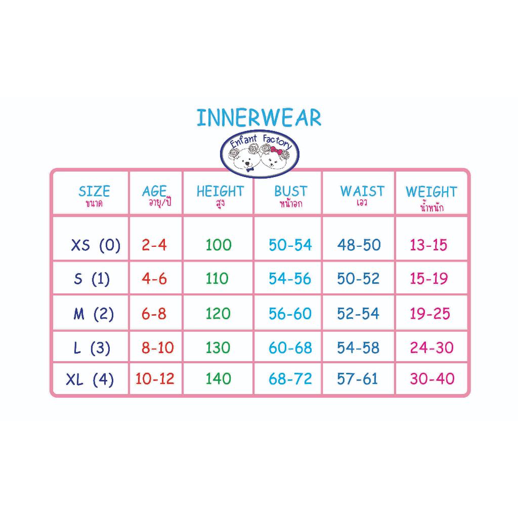 บอกเซอร์เด็กผู้หญิง Amusant (Seamless) แพ็ค 2 ตัว