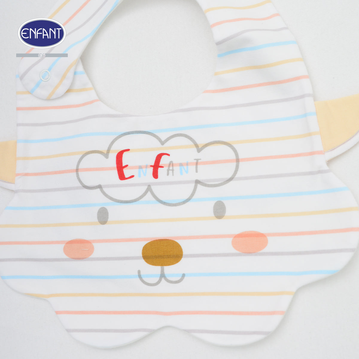 ENFANT ผ้ากันเปื้อน ลายแกะน้อย ฟรีไซซ์ EA5JT0