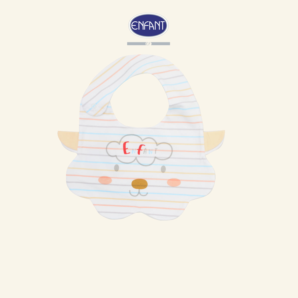 ENFANT ผ้ากันเปื้อน ลายแกะน้อย ฟรีไซซ์ EA5JT0