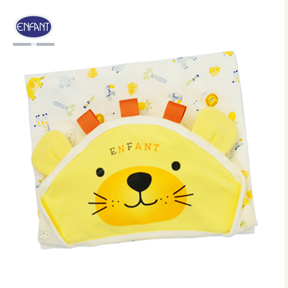 ENFANT ผ้าห่อตัวลายสิงโต ขนาด72x72นิ้ว รุ่นEA6JS0