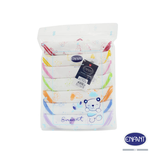 ผ้าอ้อมผ้าสาลูลายยูนิคอร์นและเพื่อนCotton100%ขนาด27x27นิ้ว EA7EE5