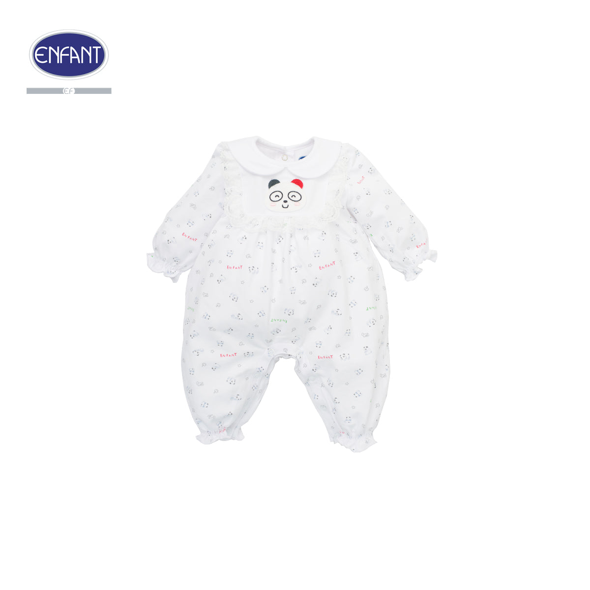 ENFANT ชุดบอดี้สูทเด็กเล็กสำหรับแรกเกิด-2ขวบ ลายแพนด้า รุ่นEB8JM6