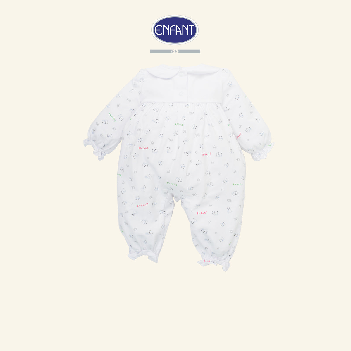 ENFANT ชุดบอดี้สูทเด็กเล็กสำหรับแรกเกิด-2ขวบ ลายแพนด้า รุ่นEB8JM6