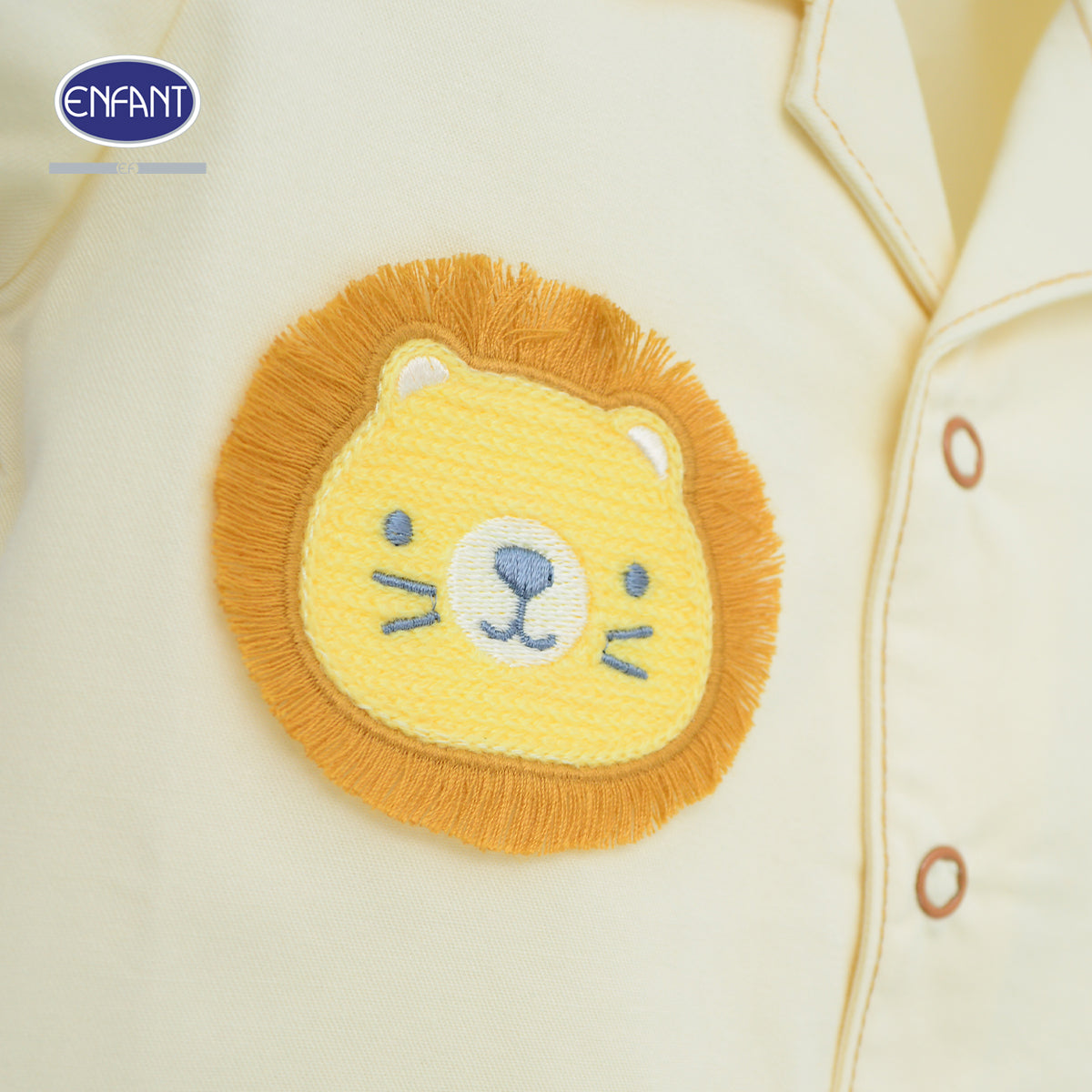 ENFANT ชุดบอดี้สูทสิงโต 3เดือน-2ขวบ ซาฟารี รุ่นEB8JS3
