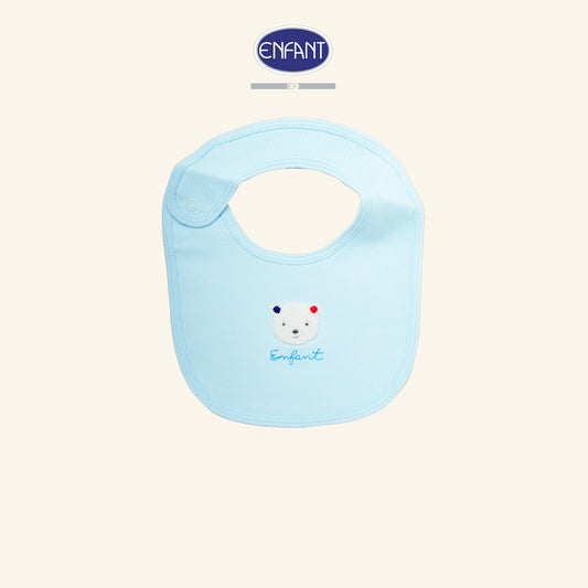 ENFANT ผ้ากันเปื้อน ฟรีไซซ์  ฟ้า-ชมพู EA5JX0