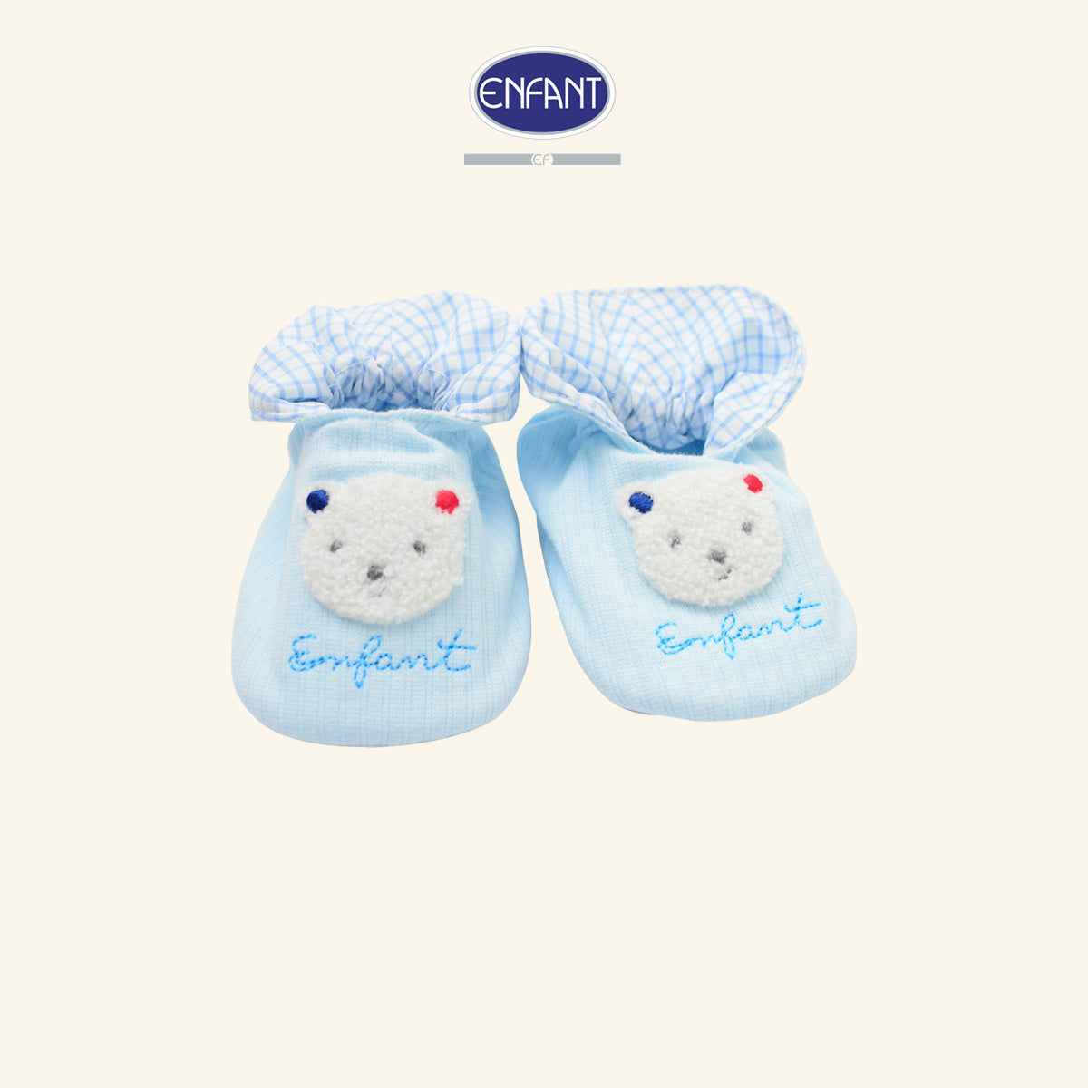 ENFANT ถุงมือ-ถุงเท้า ฟรีไซซ์ (ขายแยกชิ้น) ฟ้า-ชมพู EA9JX0, EA9JX1