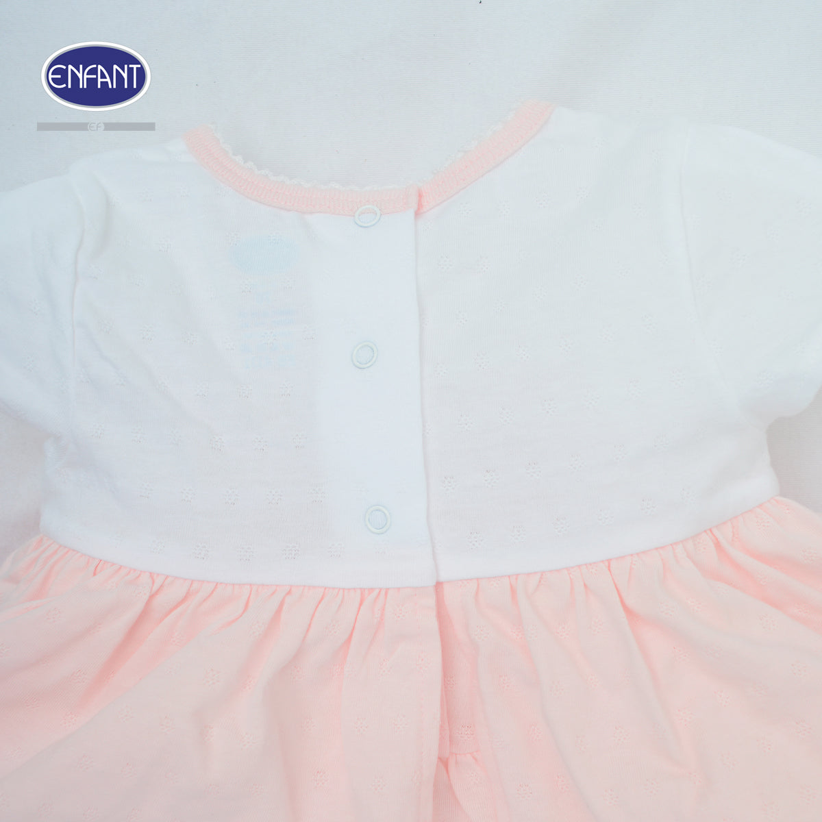ENFANT เดรสเด็กหญิง Cotton Jacquard EB4JJ1