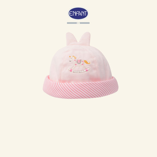 ENFANT หมวกเด็กอ่อน Cotton Jacquard EA7JJ7