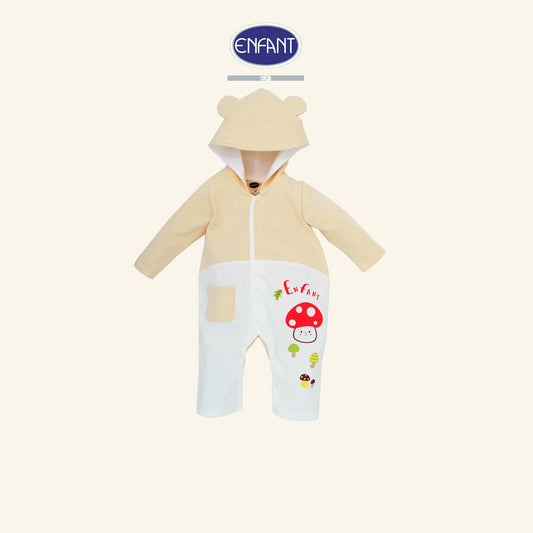 ENFANT ชุดบอดี้สูท ฮู้ด เห็ดน้อย แรกเกิด-1ปี EB8JV5