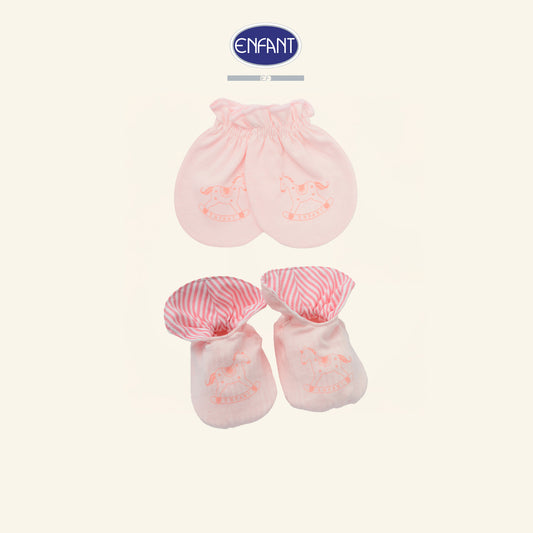 ENFANT ถุงมือ + ถุงเท้าเด็กแรกเกิด(ขายแยกชิ้น) EA9JJ0+EA9JJ1