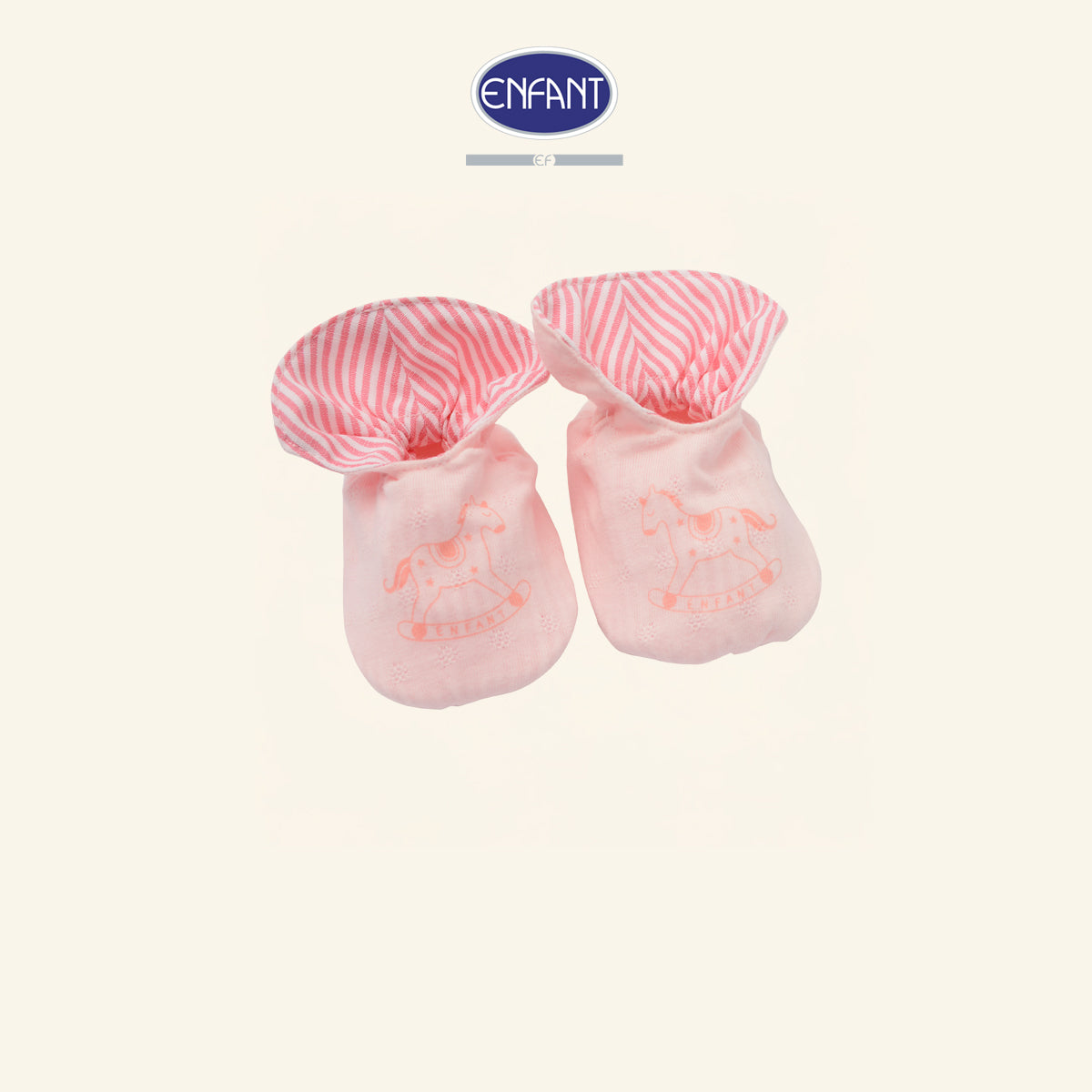 ENFANT ถุงมือ + ถุงเท้าเด็กแรกเกิด(ขายแยกชิ้น) EA9JJ0+EA9JJ1