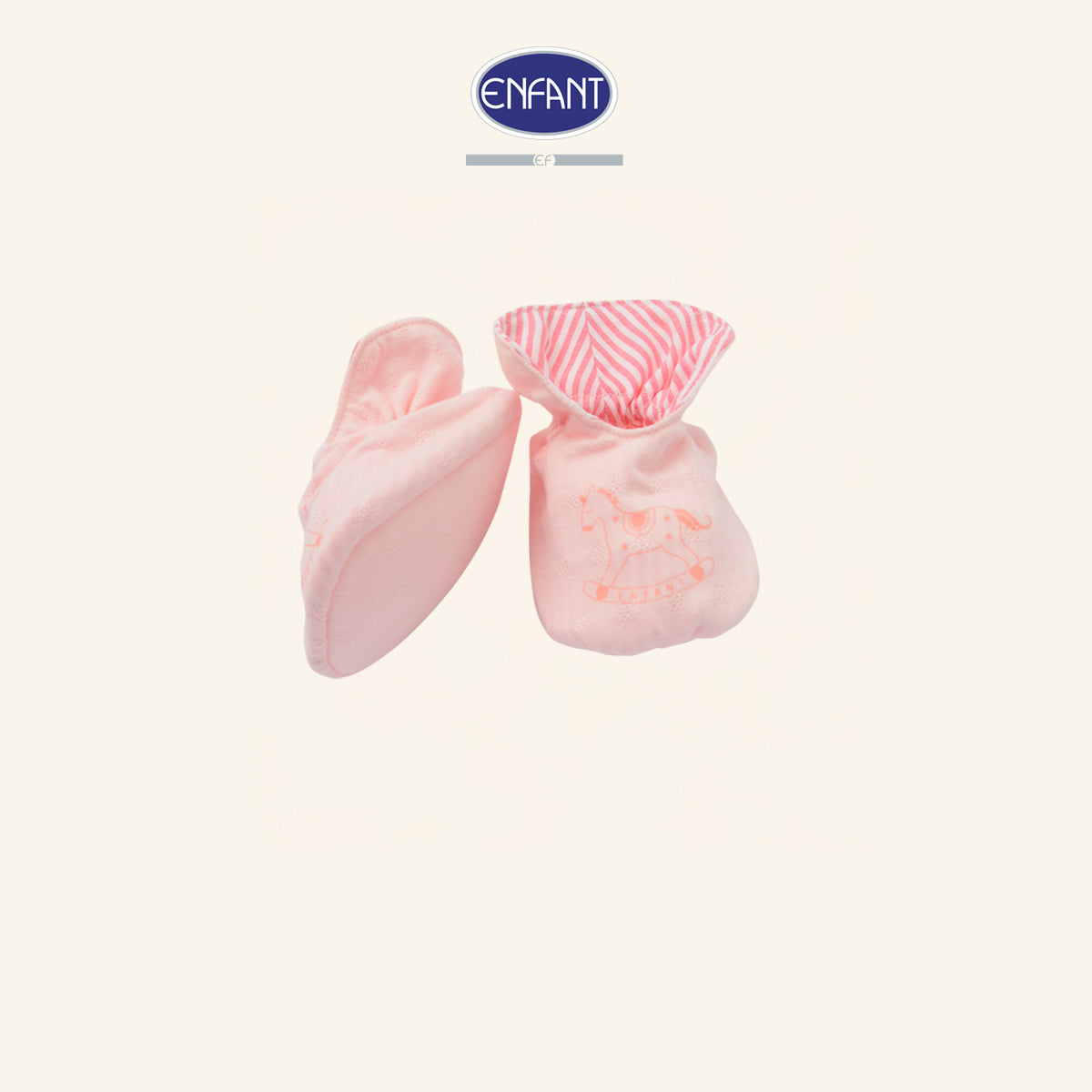 ENFANT ถุงมือ + ถุงเท้าเด็กแรกเกิด(ขายแยกชิ้น) EA9JJ0+EA9JJ1