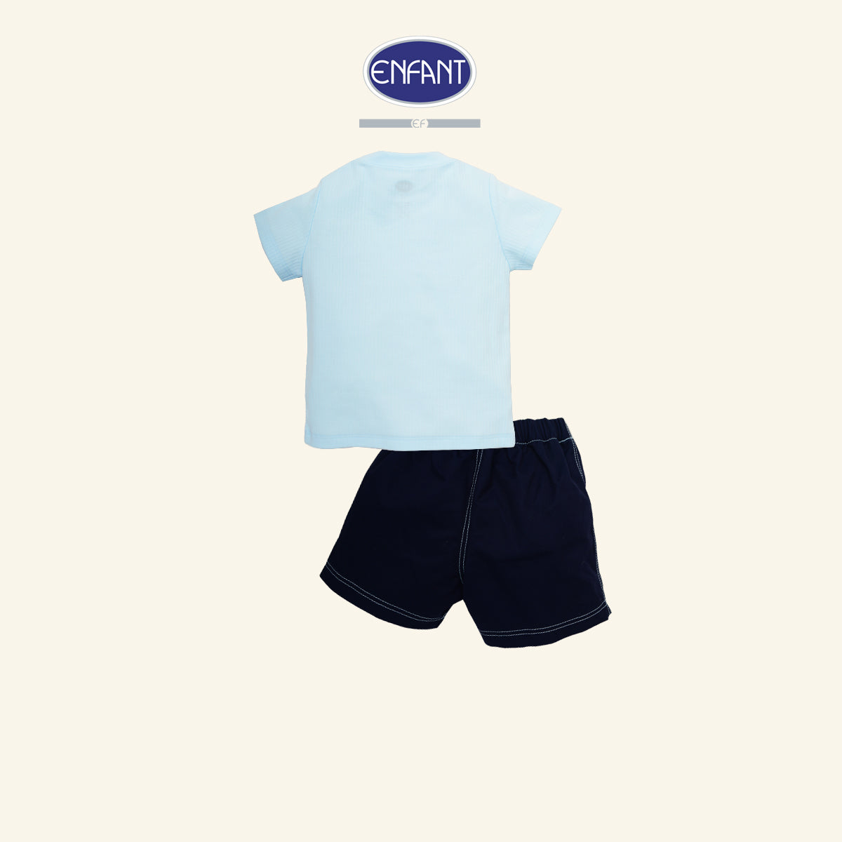 ENFANT ชุดเสื้อ+กางเกง เด็กชาย หมีขาว 3เดือน-2ปี EB1JX1