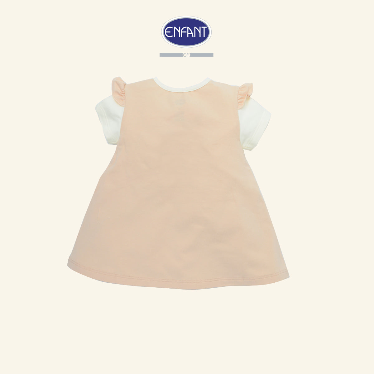 ENFANT เดรสเอี๊ยม+สายคาดผม แรคคูน 3เดือน-2ปี  EB4JW1