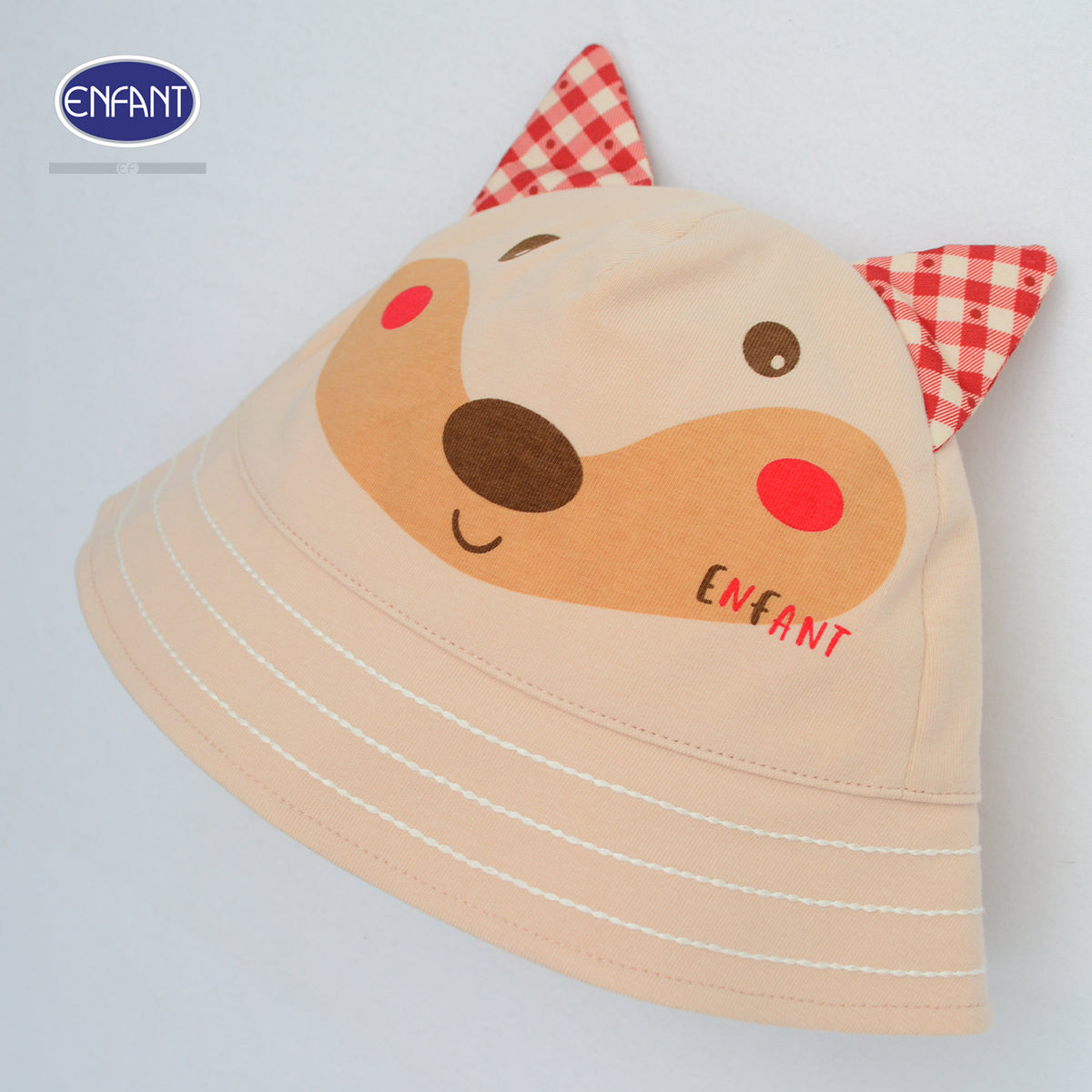 ENFANT หมวกเด็กเล็ก 3-12เดือน แรคคูน EA7JW7