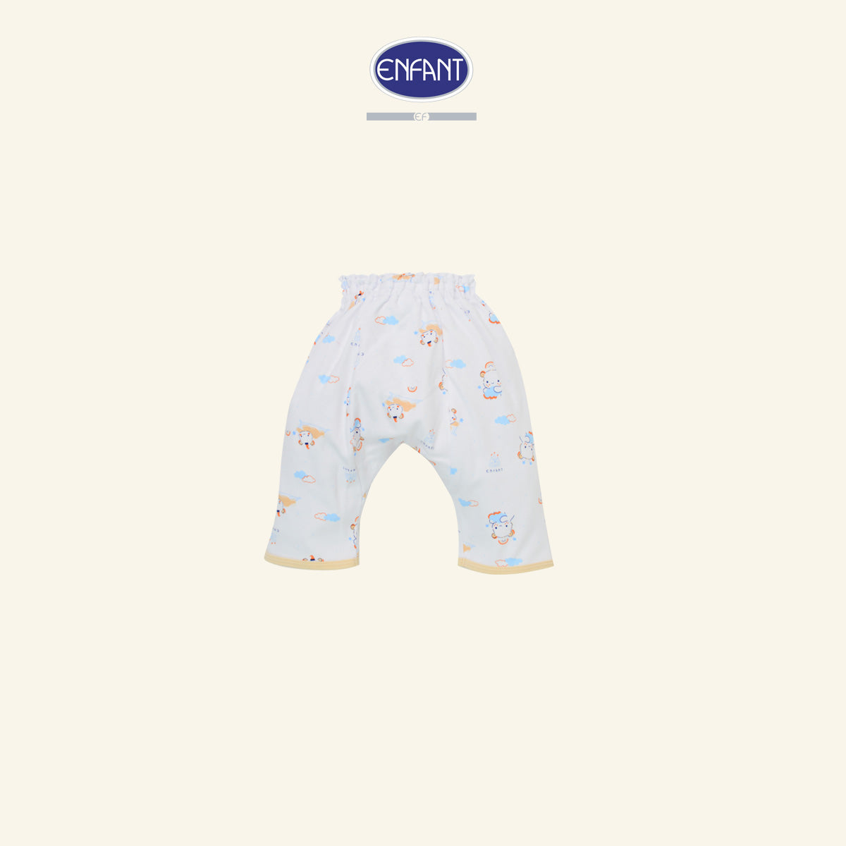 ENFANT BASIC ชุดเสื้อเวลโก้เทปแขนยาวขายาว แรกเกิด-6เดือน น้องหมี ED1DM7