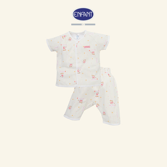 ENFANT ชุดSnap สั้น 3เดือน-2ปี กวาง ED1DN4
