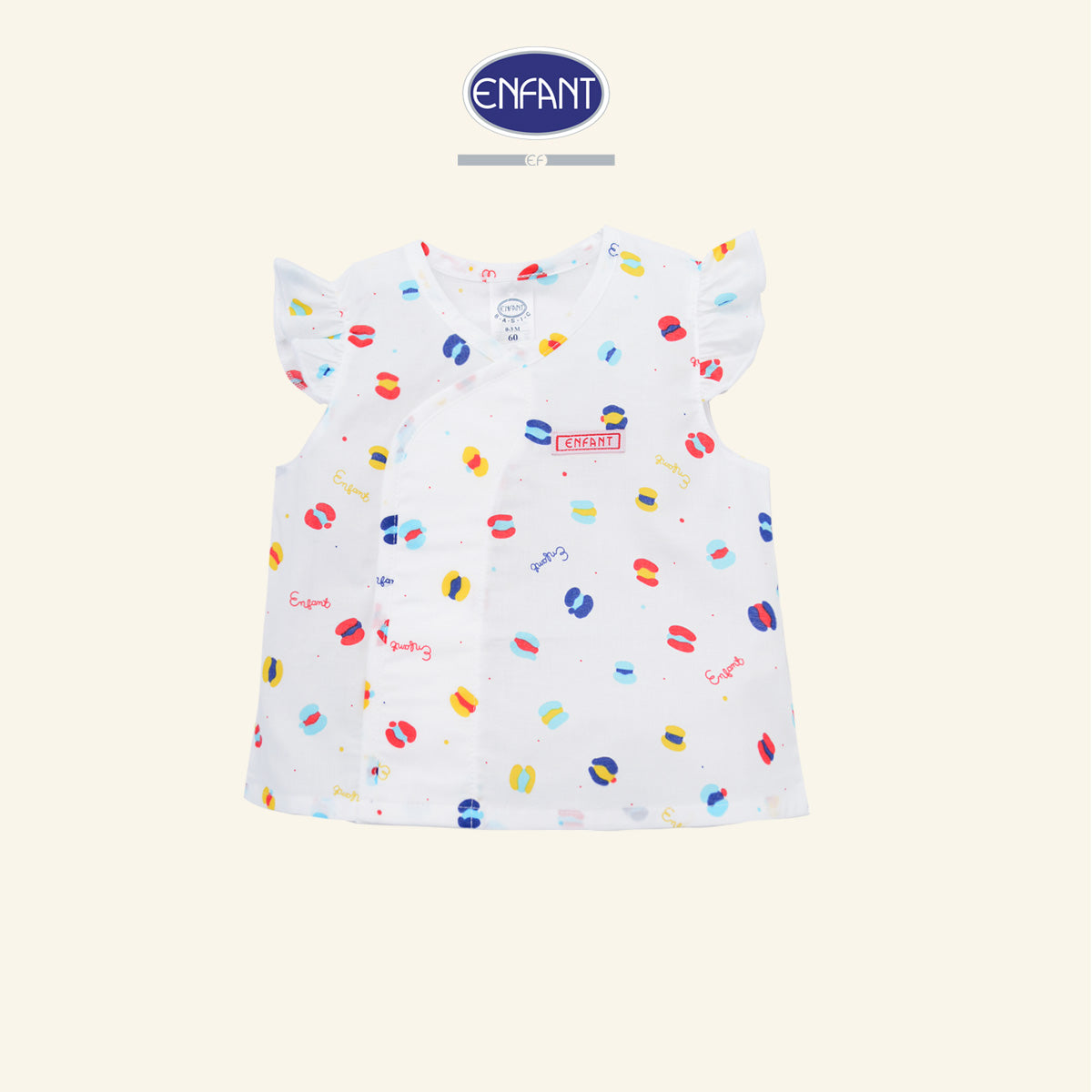 ENFANT ชุดเสื้อผ้าเด็กหญิง สำหรับ แรกเกิด-6 เดือน ED1DP2