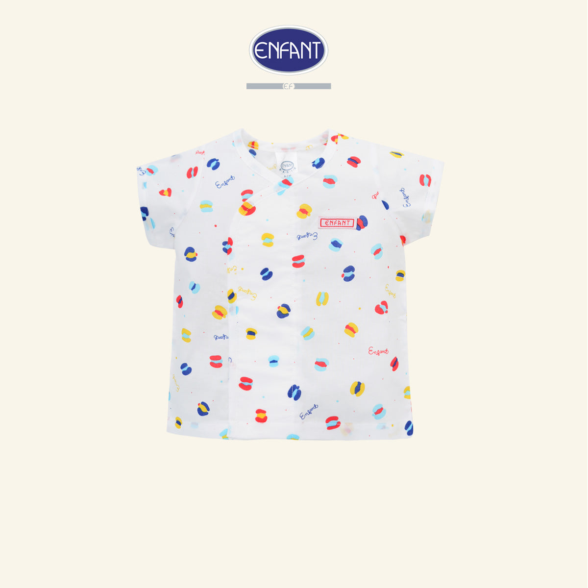 ENFANT ชุดเสื้อป้ายเด็ก สำหรับ แรกเกิด-6 เดือน  ED1DP5