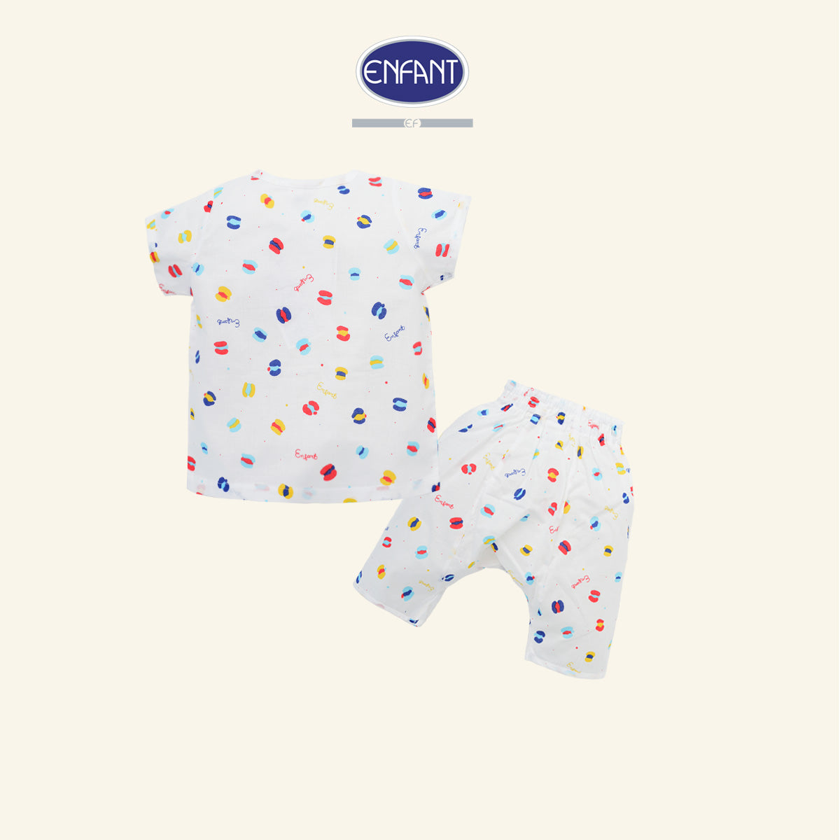 ENFANT ชุดเสื้อป้ายเด็ก สำหรับ แรกเกิด-6 เดือน  ED1DP5