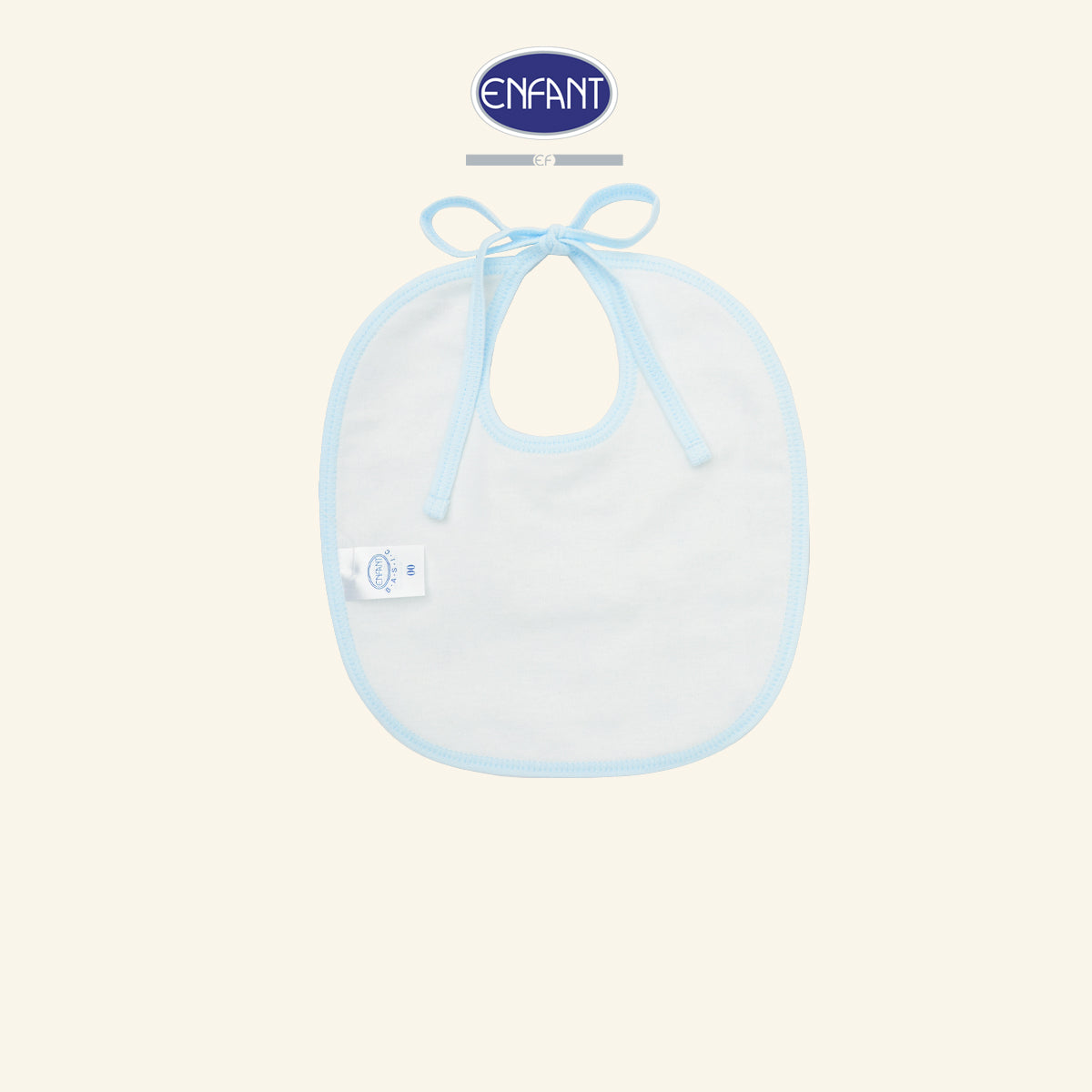 ENFANT  ผ้ากันเปื้อนฟรีไซซ์ เด็กอ่อน ลายน้องหมี 2สี รุ่น ED5DH0