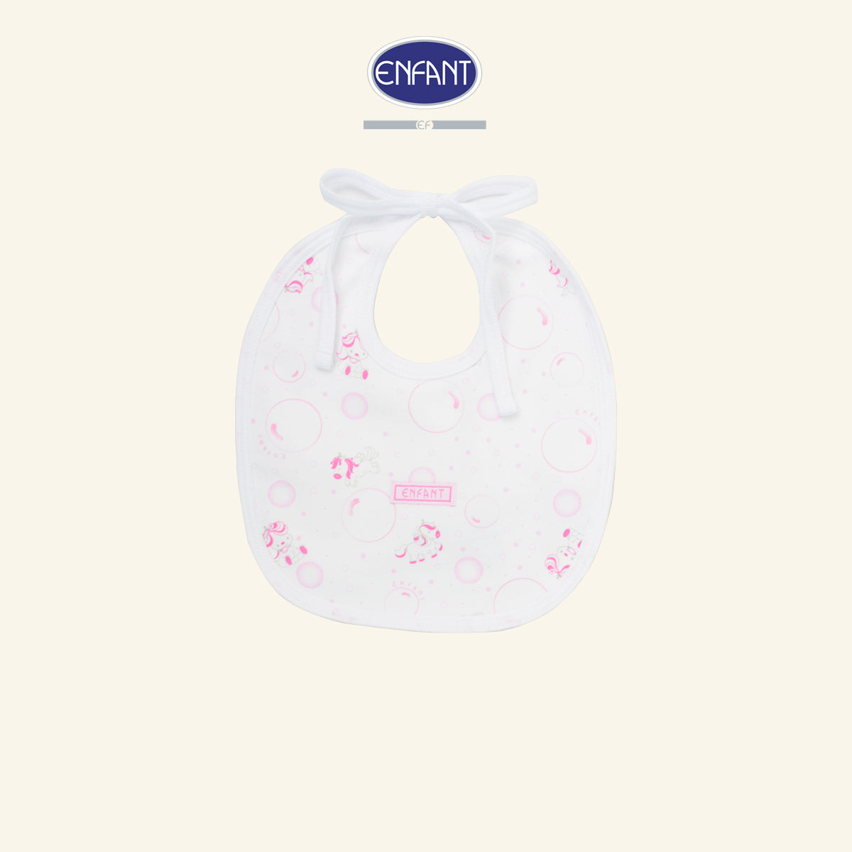 ENFANT ผ้ากันเปื้อน ยูนิคอร์น ฟ้า-ชมพู   ED5DJ0