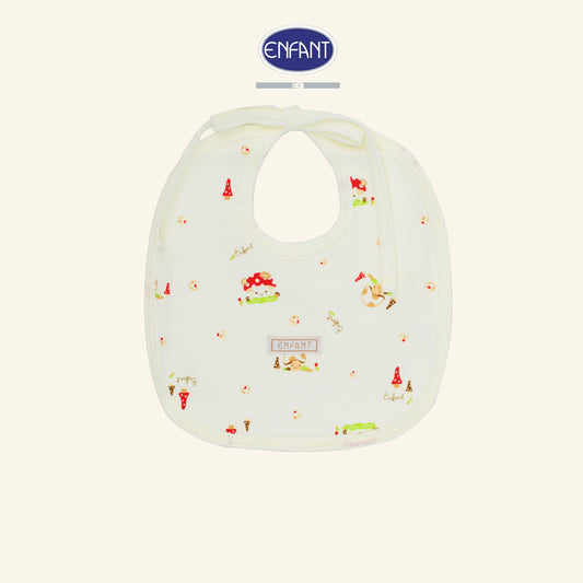 ENFANT ผ้ากันเปื้อน ฟรีไซซ์ ลายเห็ดน้อย ED5DK0