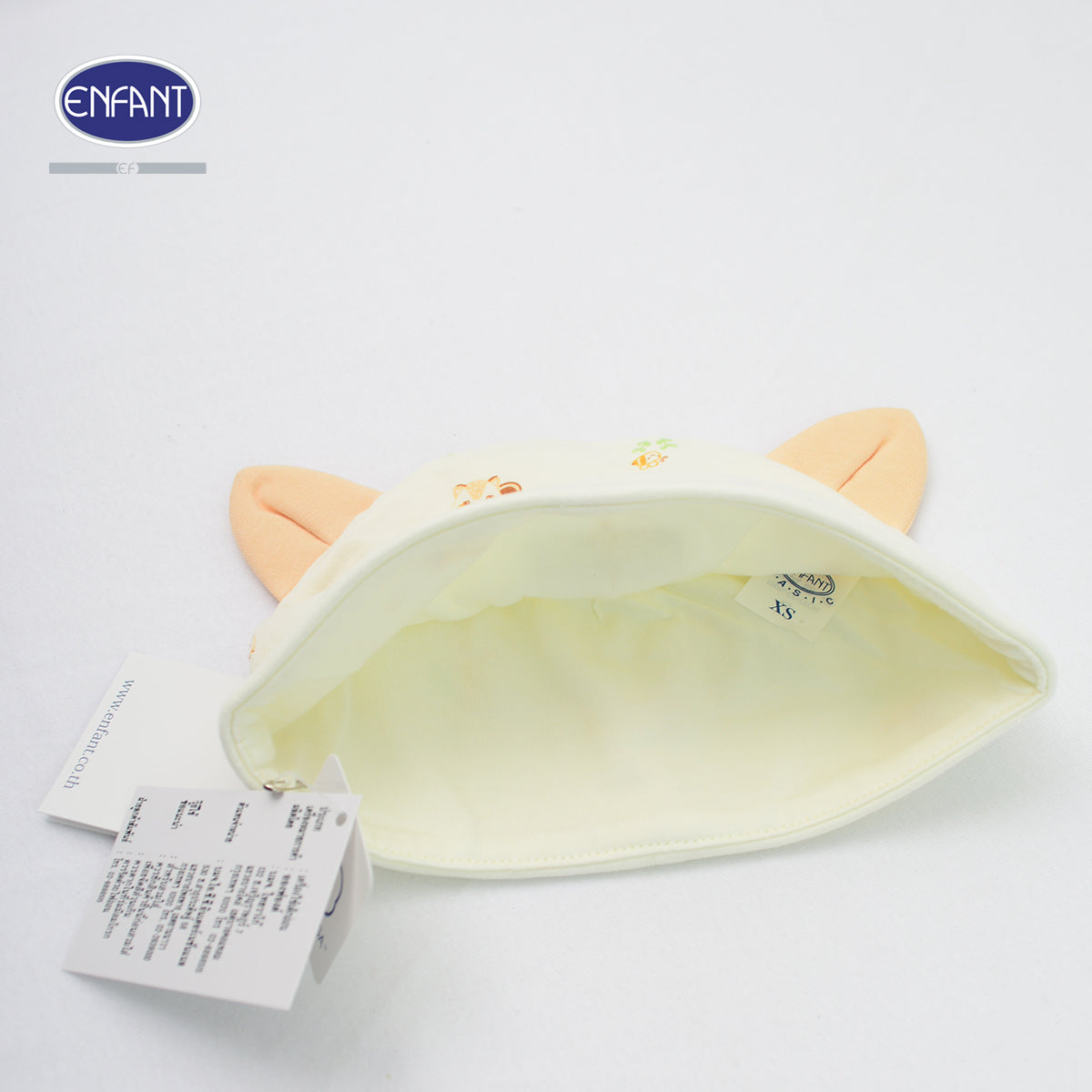 ENFANT หมวกเด็กอ่อน สำหรับแรกเกิด- 6 เดือน ED7DI6