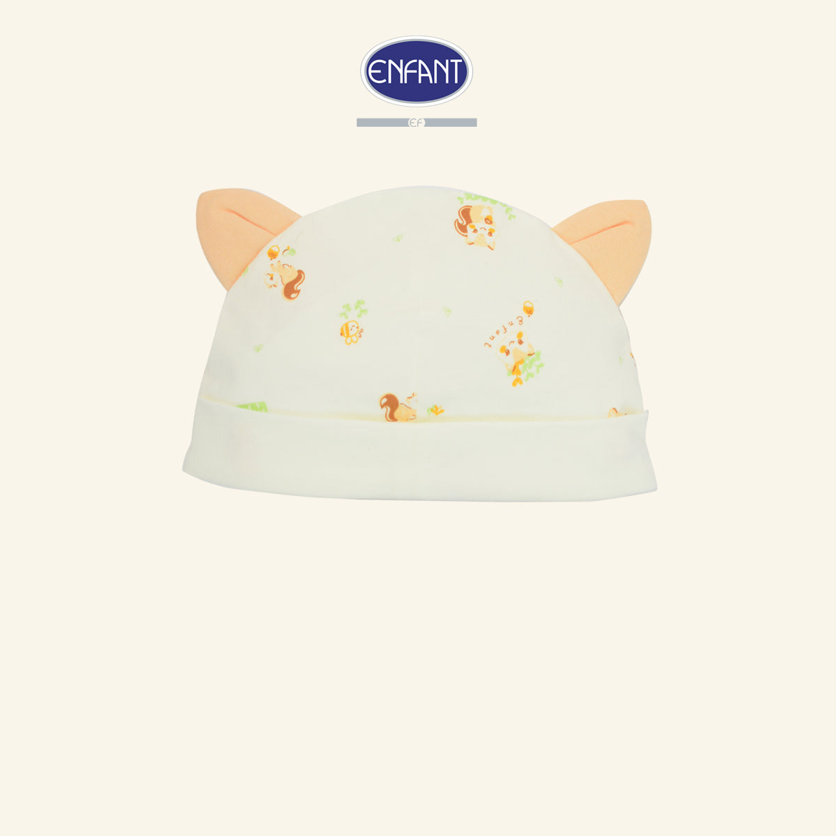 ENFANT หมวกเด็กอ่อน สำหรับแรกเกิด- 6 เดือน ED7DI6