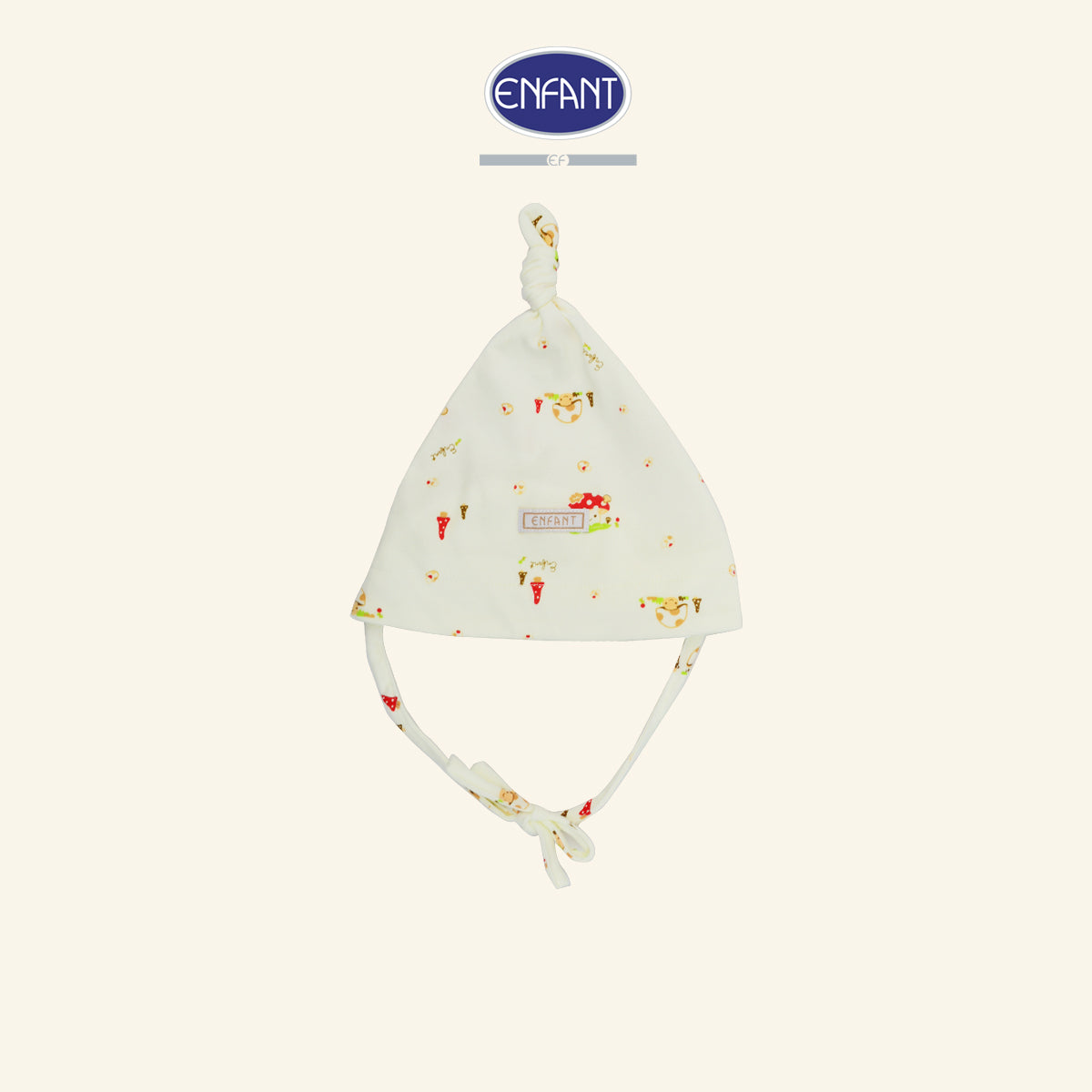 ENFANT – หมวกเด็กอ่อนลายเห็ดน้อย ED7DK6