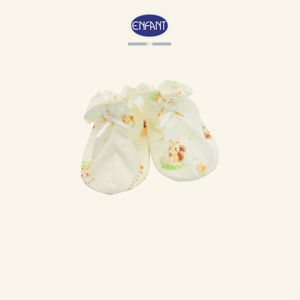ENFANT ถุงมือ & ถุงเท้า เด็กอ่อน สำหรับแรกเกิด3- เดือน (ขายแยกชิ้น) ED9DI0+ED9DI1