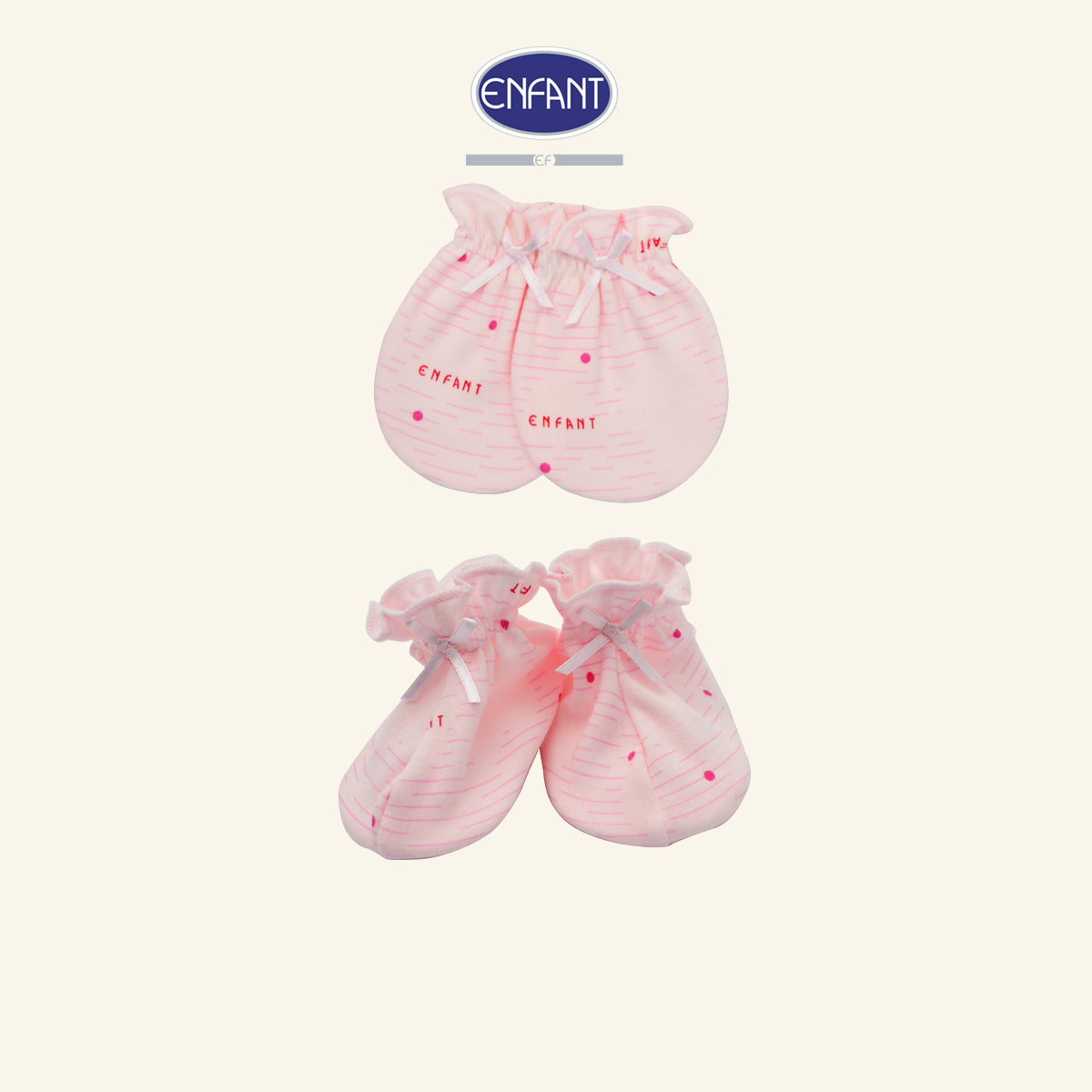 ENFANT ถุงมือ-ถุงเท้า หมีน้อย 2สี ED9DL0-ED9DL1