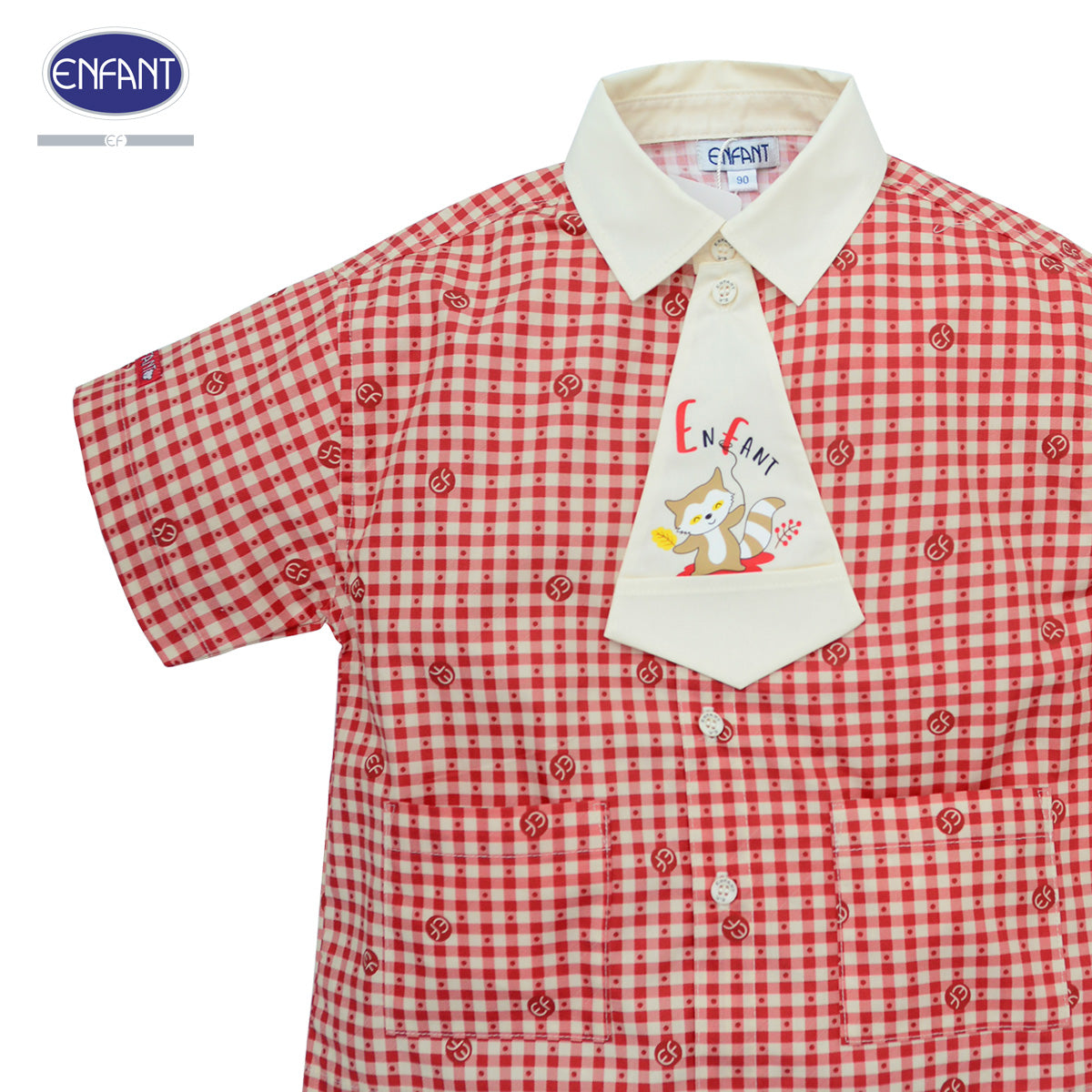 ENFANT ชุดเสื้อผ้าเด็กชาย สำหรับ 1 ขวบ-8 ขวบ EE1U80