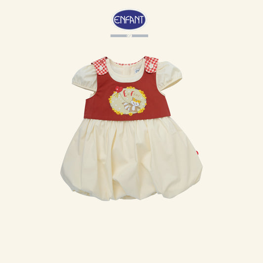 ENFANT ชุดกระโปรงเด็กหญิง สำหรับ 6 เดือน - 8 ขวบ EE7U80