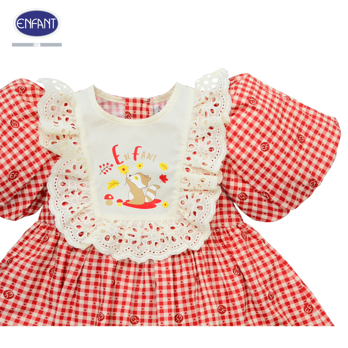 ENFANT ชุดกระโปรงเด็กหญิง สำหรับ 6 เดือน- 8 ขวบ EE7U81