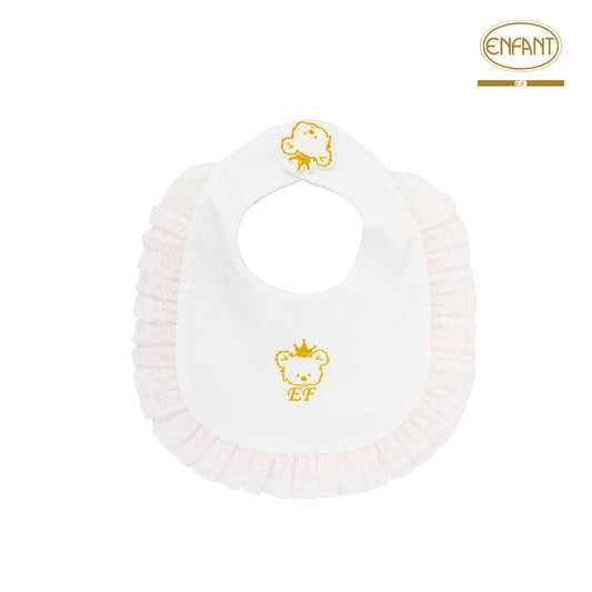 Enfant ผ้ากันเปื้อนเด็กเล็ก Freesize 2สี ฟ้า-ชมพู EF5EL0-EF5EL1