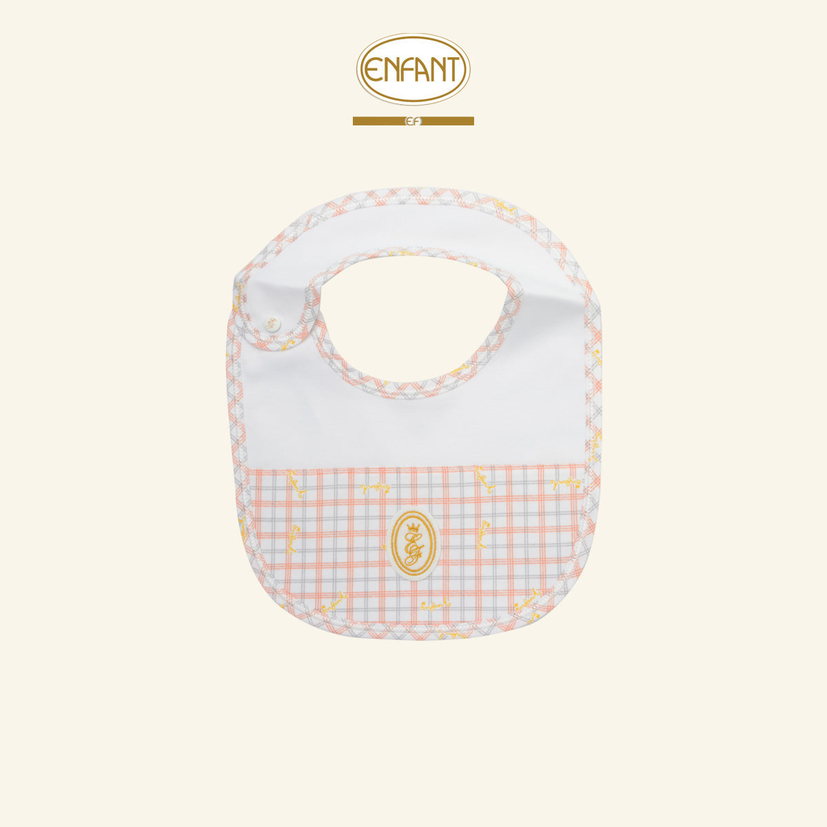 ENFANT ผ้ากันเปื้อน ฟรีไซซ์ สก็อต EF5EU0