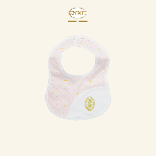 ENFANT ผ้ากันเปื้อน ลายน่ารัก ลูกสาว  ฟรีไซซ์ ชมพูEF5EX1