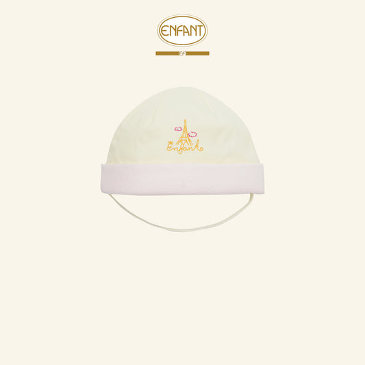 ENFANT หมวกเด็กอ่อน 1-6เดือน ฟ้า-ชมพู EF7ES5