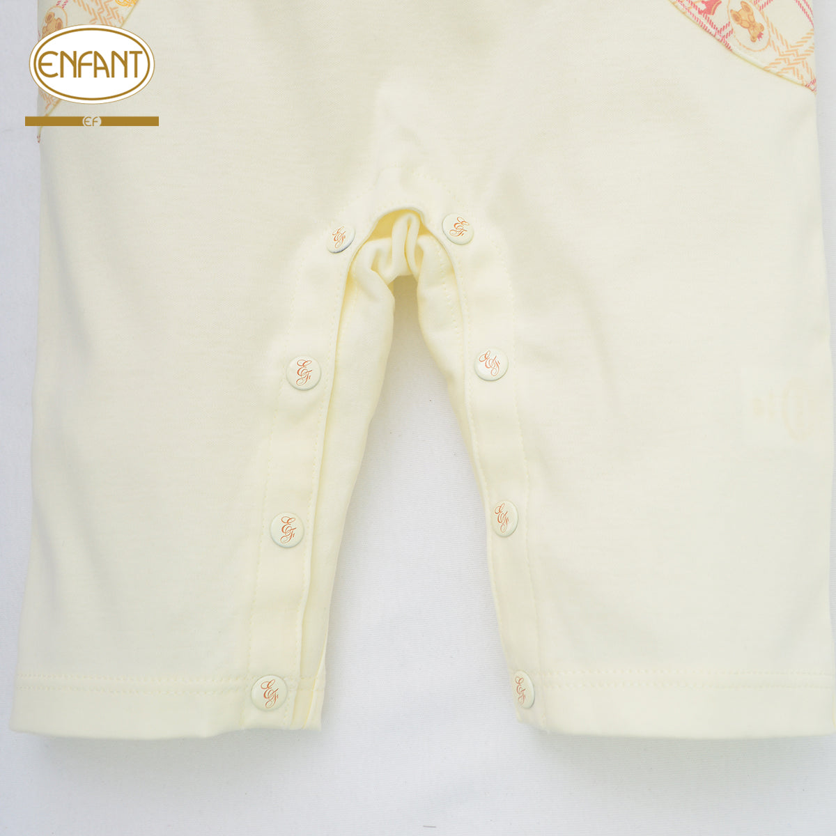 ENFANT ชุดบอดี้สูทยาว ลายหมี แรกเกิด-6เดือน รุ่นEF8EM4