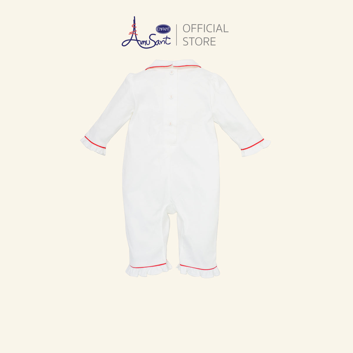 ENFANT บอดี้สูท เด็กหญิง 0-6เดือน กะลาสี EF8EN6