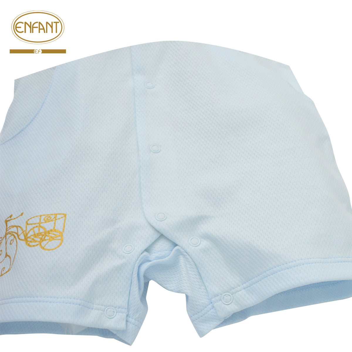 ENFANT ชุดบอดี้สูทเอี๊ยม เด็กชาย 3-12เดือน  EF8ES1