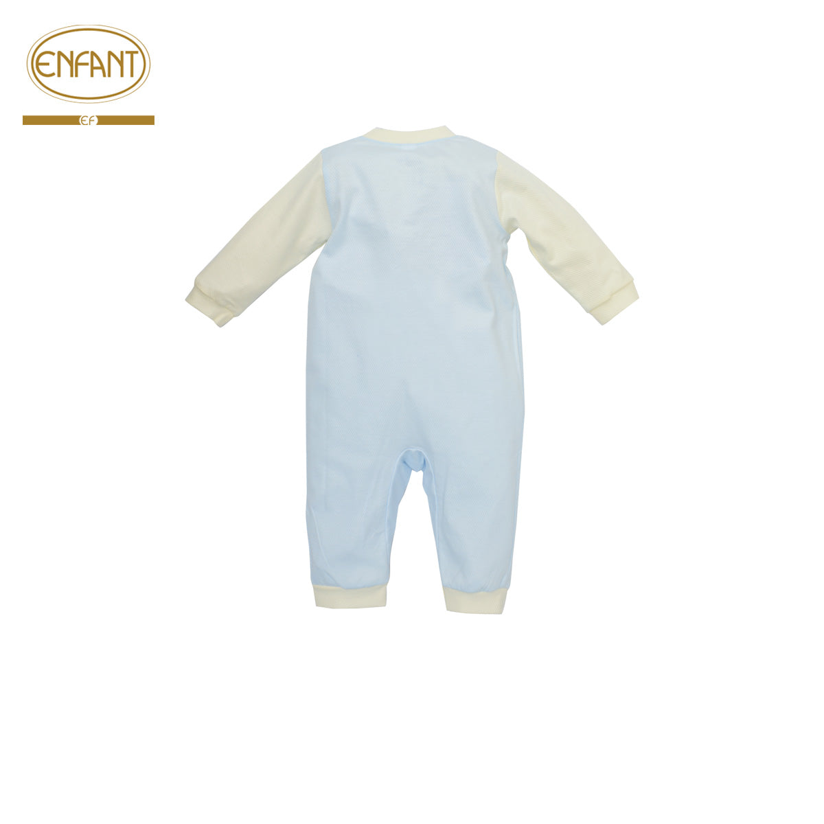 ENFANT ชุดบอดี้สูท ยาว  แรกเกิด-6เดือน ฟ้า  EF8ES4