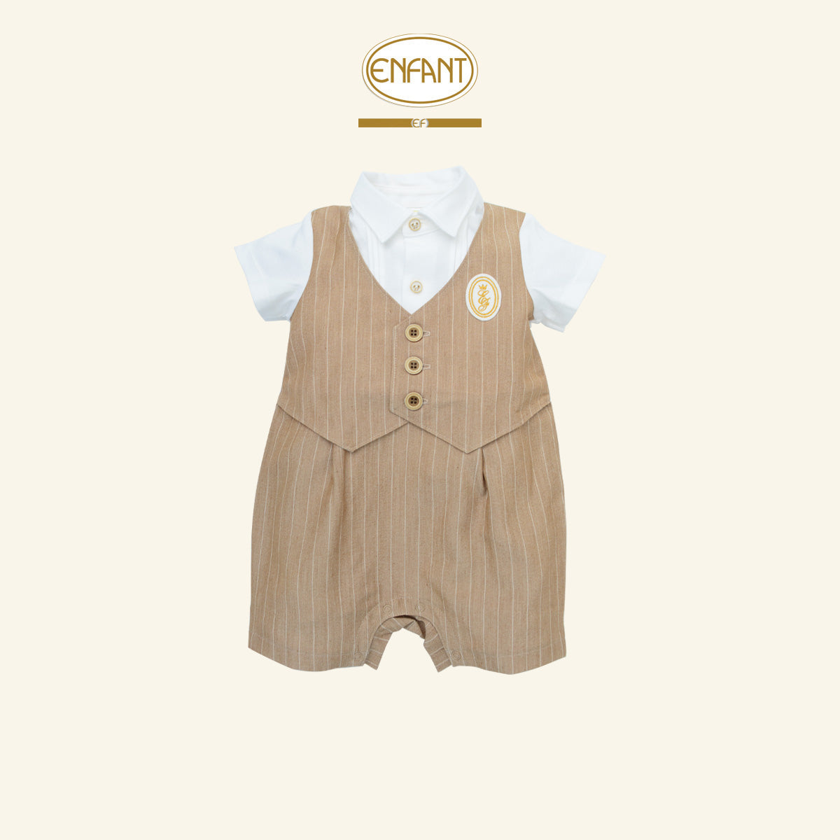 ENFANT ชุดหล่อ ออกงาน เด็กชาย 0-12เดือน  EF8ET0