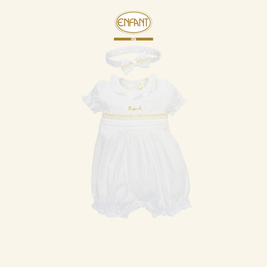 ENFANT ชุดบอดี้สูท+ที่คาดผม จั๊มพ์ตุ๊กตา EF8ET2